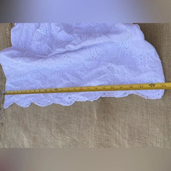 Knox Rose | White Lace Top Size L. | MK 15 - Picture 12 of 16